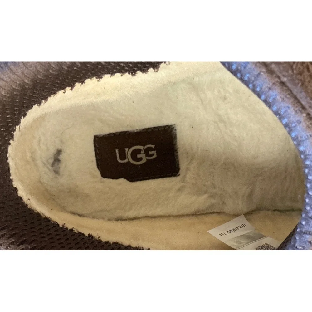 UGG Neumel Weather Hybrid Brown Suede Chukka Boots Mens 11 Lug Sole 1151773